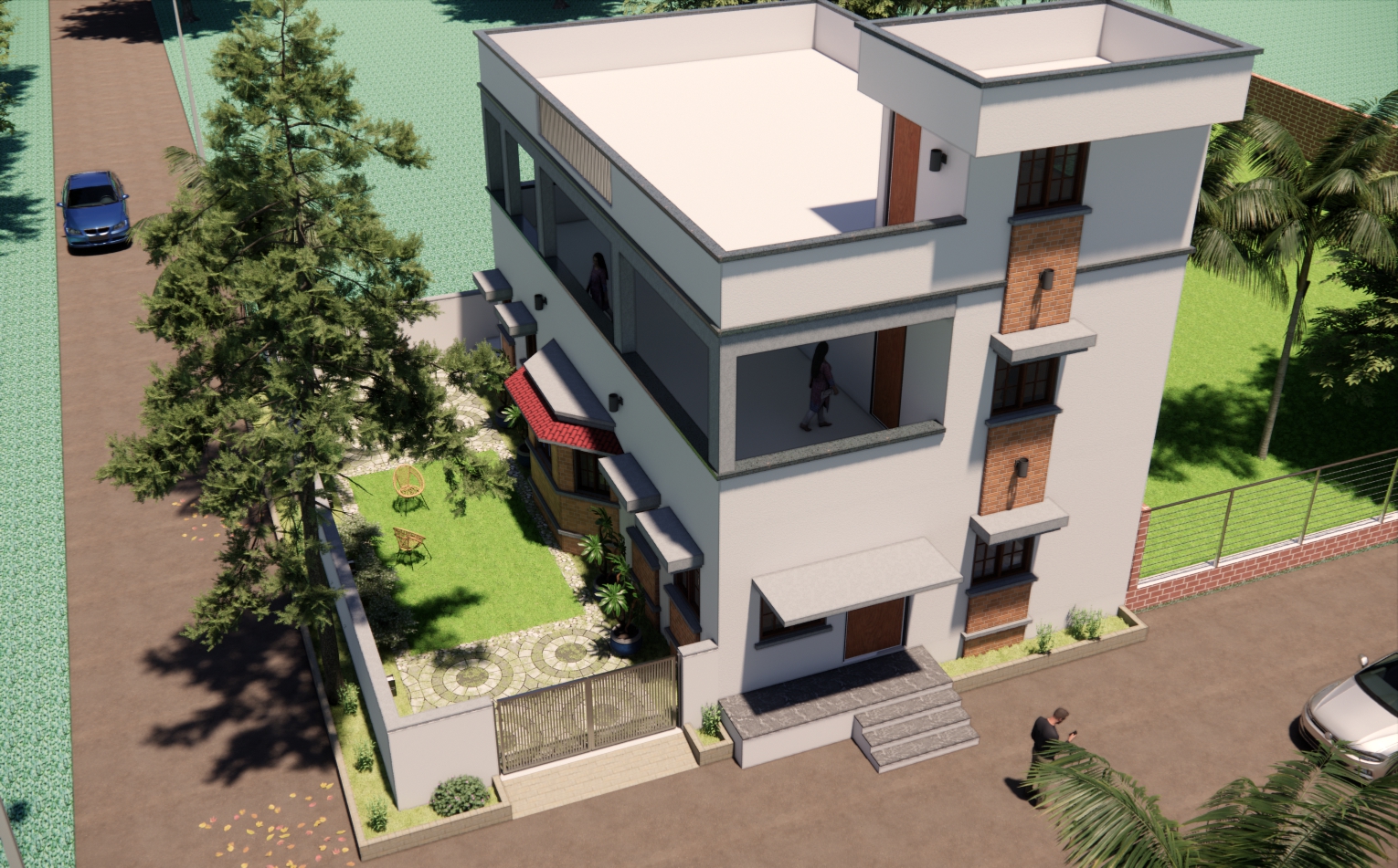 Residence for Shri. Eknath Harne - image 3